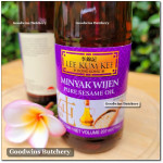 Oil SESAME OIL PURE minyak wijen Lee Kum Kee 3.9fl.oz 115ml